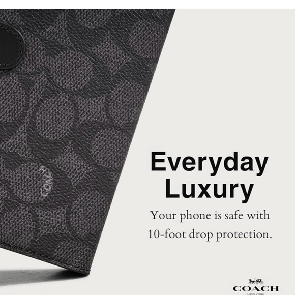 Coach (R $129) authentic IPhone 15 Pro Max Case Wallet NWT - Picture 12 of 13